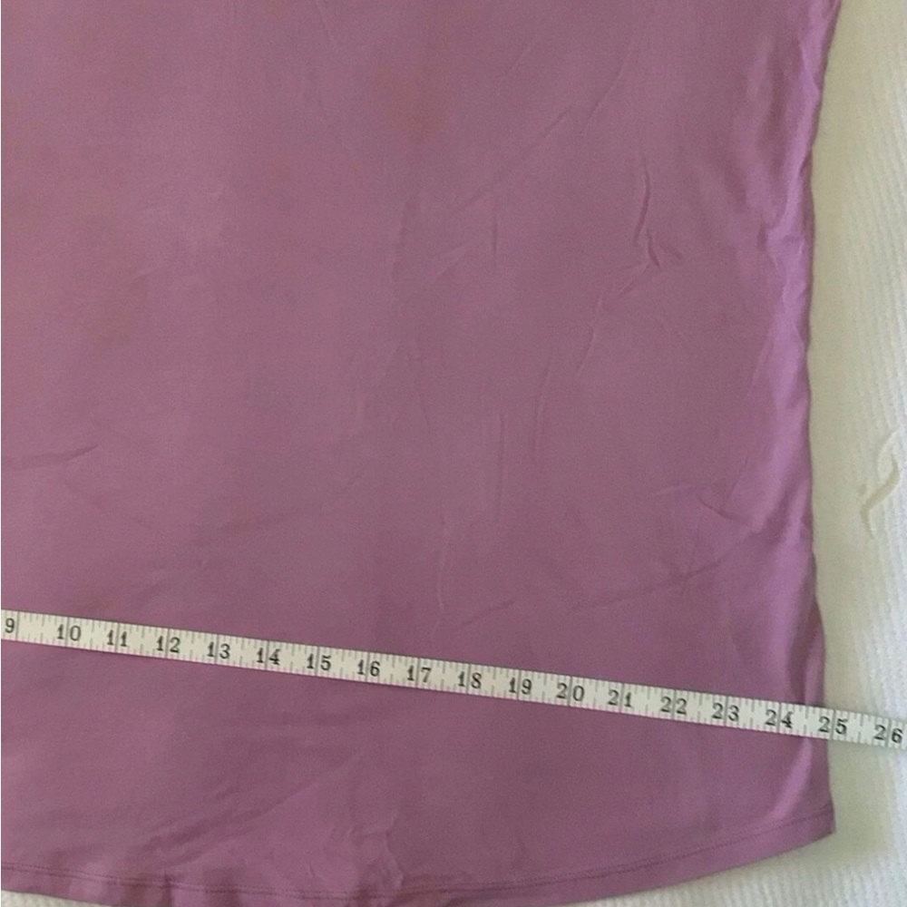 Torrid V-Neck Tee Shirt Top Plus Sz 2X Dusty Rose Minimalist Normcore SoftGirl - Picture 6 of 10
